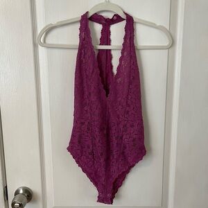 Free People Lace Bodysuit